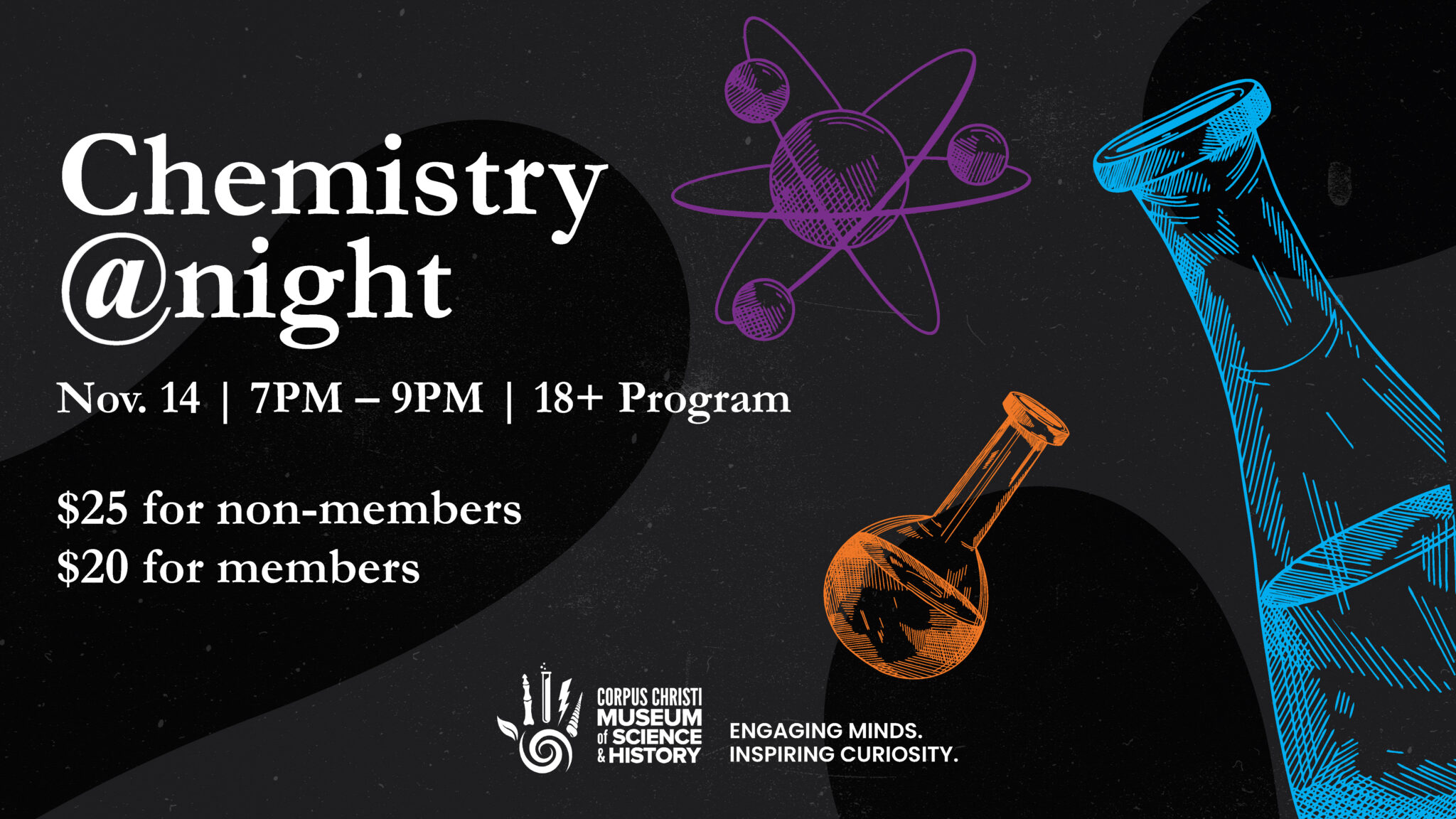 @night: Chemistry - Corpus Christi Museum of Science and History